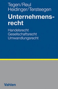 Abbildung von: Unternehmensrecht - Vahlen