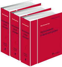 Abbildung von: Hochschulrecht in Bund und Ländern - C.F. Müller