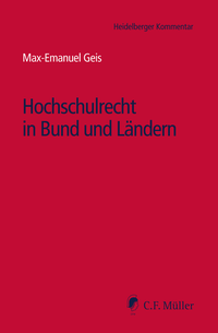 Abbildung von: Hochschulrecht in Bund und Ländern - C.F. Müller