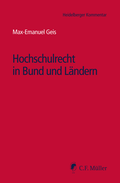Cover: Hochschulrecht in Bund und L&auml;ndern - C.F. M&uuml;ller