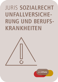 Abbildung von: juris Sozialrecht Unfallversicherung und Berufskrankheiten - Juris
