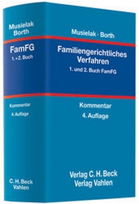 Abbildung von: Familiengerichtliches Verfahren: FamFG - Vahlen