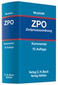 Abbildung von: Kommentar zur Zivilprozessordnung: ZPO - Vahlen
