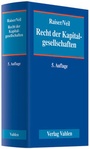Cover: Recht der Kapitalgesellschaften - Vahlen