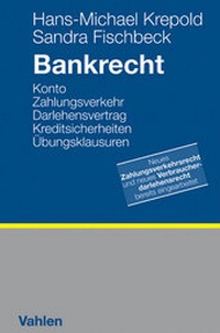 Abbildung von: Bankrecht - Vahlen