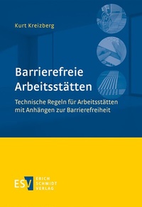 Abbildung von: Barrierefreie Arbeitsstätten - Erich Schmidt Verlag