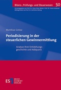 Bild: Periodisierung in der steuerlichen Gewinnermittlung - Erich Schmidt Verlag