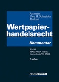 Cover: Wertpapierhandelsrecht - Otto Schmidt Verlag
