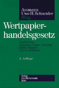Enlarge image Cover: Wertpapierhandelsgesetz - Otto Schmidt Verlag