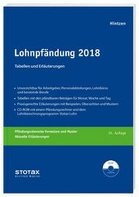 Abbildung von: Lohnpfändung 2018 - Stollfuß