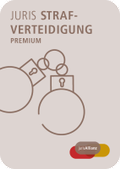 Abbildung von: juris Strafverteidigung Premium - Juris