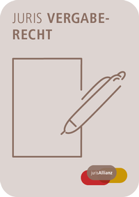Cover: juris Vergaberecht - Juris
