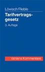 Cover: Tarifvertragsgesetz - Vahlen