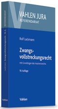 Cover: Zwangsvollstreckungsrecht - Vahlen