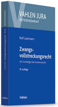 Abbildung von: Zwangsvollstreckungsrecht - Vahlen