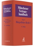 Cover: M&uuml;nchener Vertragshandbuch Band 5: B&uuml;rgerliches Recht I - C.H.BECK