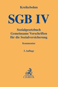 Abbildung von: Sozialgesetzbuch: SGB IV - C.H.BECK