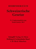 Cover: Schweizerische Gesetze, 51. Erg&auml;nzungslieferung - St&auml;mpfli Verlag