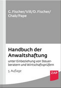 Abbildung von: Handbuch der Anwaltshaftung - ZAP