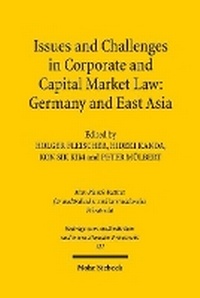 Abbildung von: Issues and Challenges in Corporate and Capital Market Law: Germany and East Asia - Mohr Siebeck