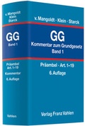 Cover: Kommentar zum Grundgesetz - Vahlen