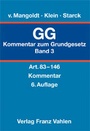 Cover: Kommentar zum Grundgesetz - Vahlen