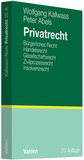 Cover: Privatrecht - Vahlen