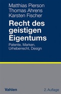 Cover: Recht des geistigen Eigentums - Vahlen