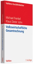Cover: Volkswirtschaftliche Gesamtrechnung - Vahlen