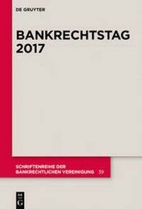 Abbildung von: Bankrechtstag 2017 - De Gruyter