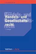 Cover: Handels- und Gesellschaftsrecht - Vahlen