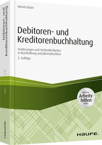 Abbildung von: Debitoren- und Kreditorenbuchhaltung - inkl. Arbeitshilfen online - Haufe-Lexware