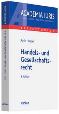 Abbildung von: Handels- und Gesellschaftsrecht - Vahlen