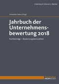 Cover: Jahrbuch der Unternehmensbewertung 2018 - Handelsblatt Fachmedien