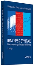 Cover: IBM SPSS Syntax - Vahlen