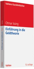 Cover: Einf&uuml;hrung in die Geldtheorie - Vahlen