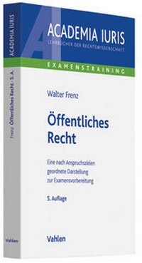 Bild vergrößern Bild: Öffentliches Recht - Vahlen