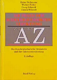Bild vergrößern Bild: Die Praxis der Schwerbehindertenvertretung von A bis Z - Bund-Verlag