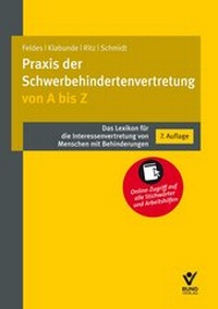 Abbildung von: Die Praxis der Schwerbehindertenvertretung von A bis Z - Bund-Verlag