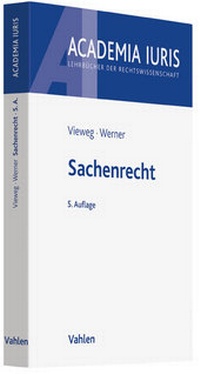 Enlarge image Cover: Sachenrecht - Vahlen