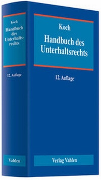 Enlarge image Cover: Handbuch des Unterhaltsrechts - Vahlen