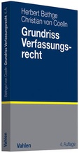 Cover: Grundriss Verfassungsrecht - Vahlen