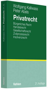 Enlarge image Cover: Privatrecht - Vahlen