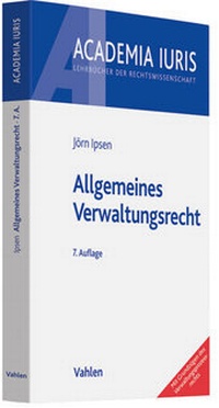Abbildung von: Allgemeines Verwaltungsrecht - Vahlen