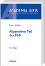 Bild: Allgemeiner Teil des BGB - Vahlen