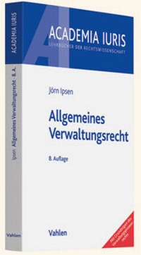 Abbildung von: Allgemeines Verwaltungsrecht - Vahlen