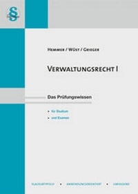 Abbildung von: Skript Verwaltungsrecht I - Hemmer-Wüst