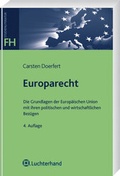 Cover: Europarecht - Vahlen