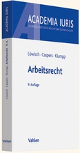 Cover: Arbeitsrecht - Vahlen