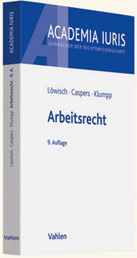 Bild vergrößern Bild: Arbeitsrecht - Vahlen